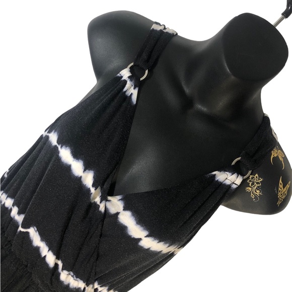 Calvin Klein Long Blue n White Maxi Summer Dress - Picture 3 of 5